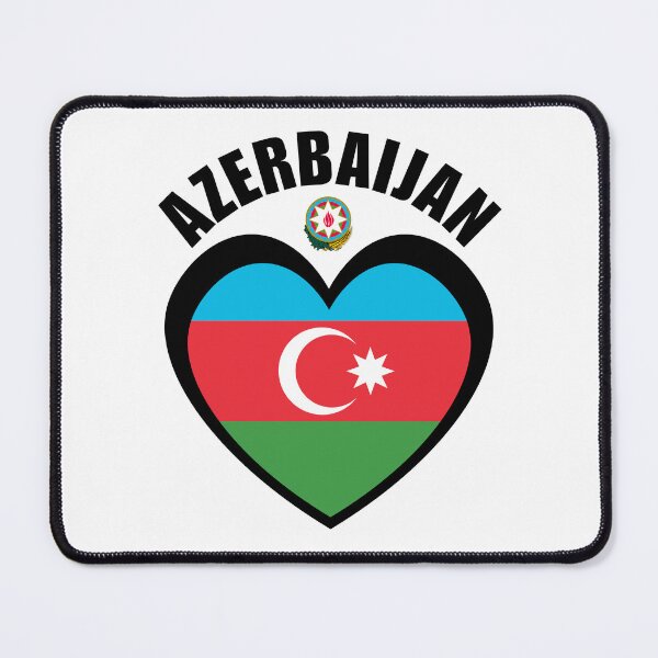 Item preview, Azerbaijan flag designed and sold by Peerless-Prime.