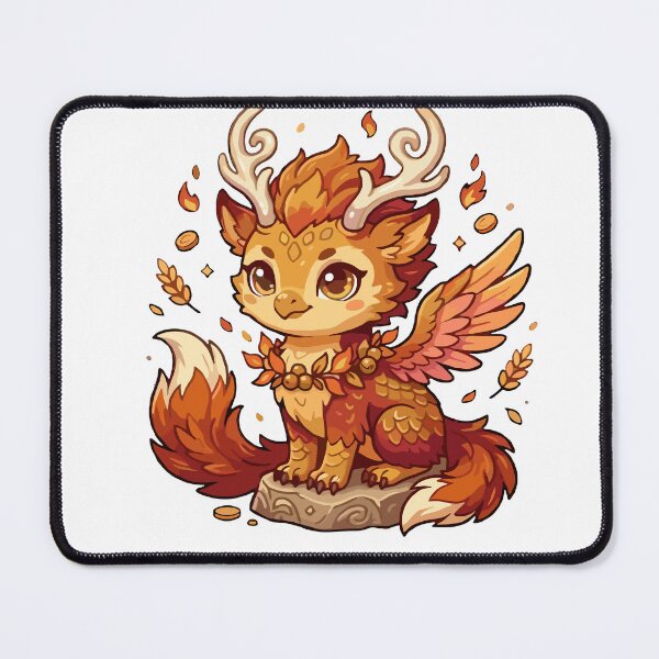 Item preview, Autumn Fire Griffin Little Dragon designed and sold by lcuiy.