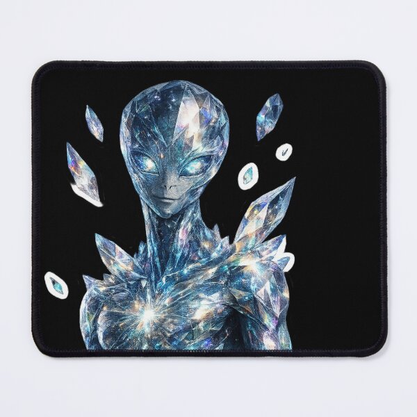 Item preview, Crystal Alien Prism Portrait designed and sold by Ruamid.