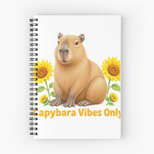 Artikelvorschau, Capybara Vibes Only Design entworfen und verkauft von PawsPositive.