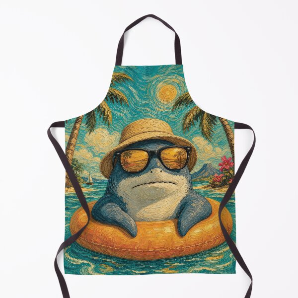 Item preview, Cute Shark in Pool Float | Adorable Summer Vacation Graphic designed and sold by merchxwear.