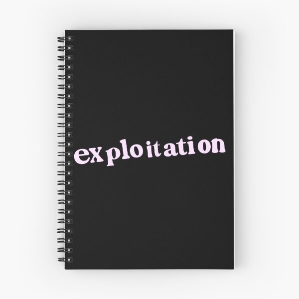 Item preview, exploitation (typography) designed and sold by weirdove.