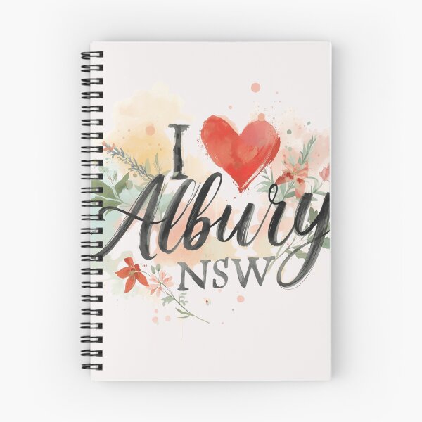 Item preview, I Love Albury NSW Australia  designed and sold by PamLeeDesign.