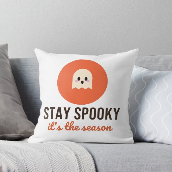 Item preview, Stay Spooky Cute Ghost - Retro Halloween Shirt designed and sold by RankShift.