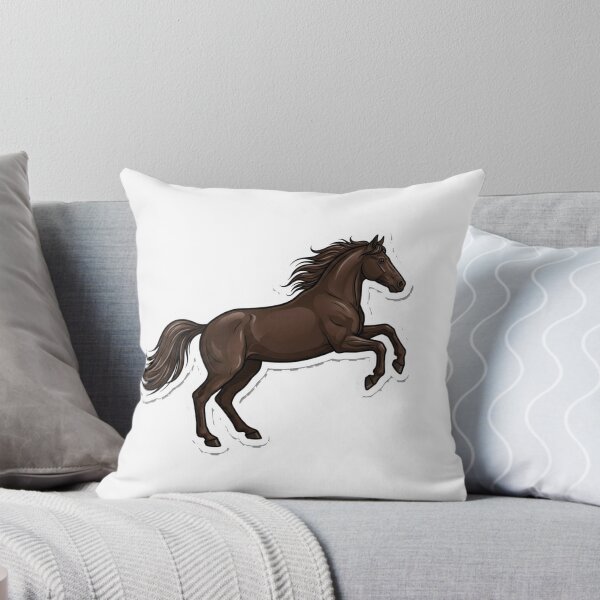 Item preview, Rearing Wild Horse Silhouette designed and sold by ArtBloomDK.