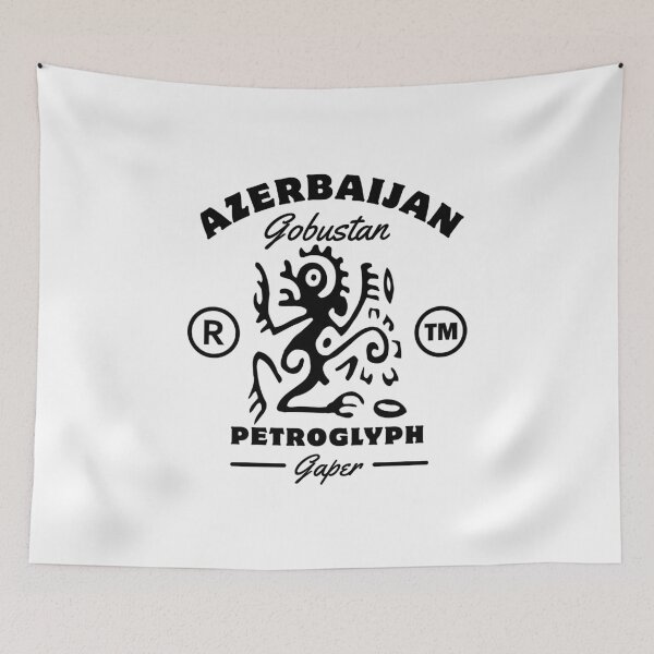 Item preview, Azerbaijan : Gobustan petroglyph gaper designed and sold by Peerless-Prime.