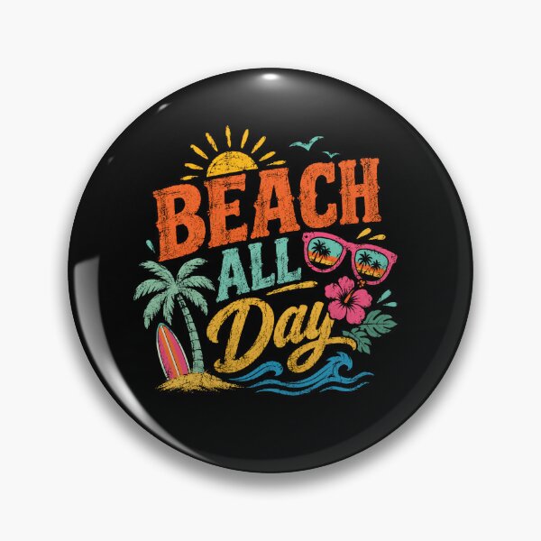 Item preview, Beach All Day Summer Vacation Beach Lover designed and sold by SkeletonsDanger.