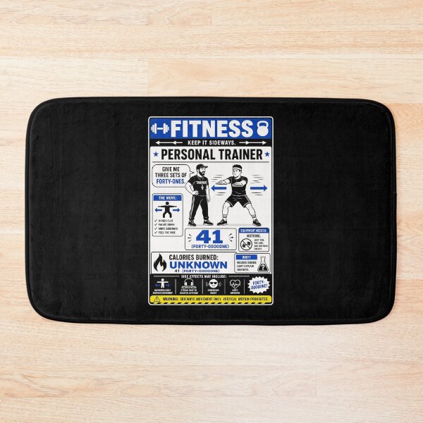 Item preview, 41 (forty-ooooone) SIDEWAYS SOCIETY COLLECTION - FITNESS Personal Trainer - Give me three sets of Forty-Ones designed and sold by WheelieGdArt.