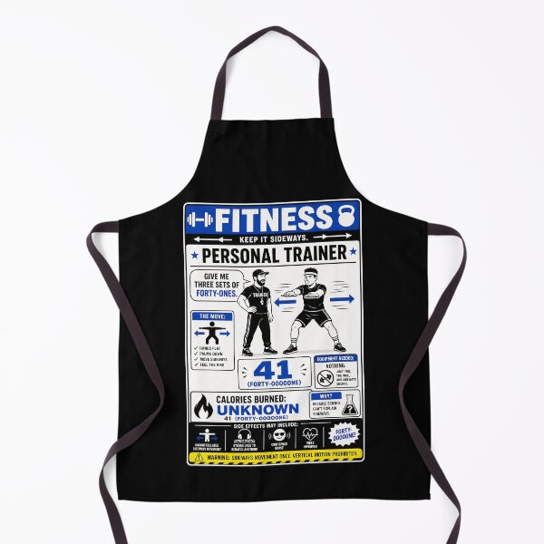 Item preview, 41 (forty-ooooone) SIDEWAYS SOCIETY COLLECTION - FITNESS Personal Trainer - Give me three sets of Forty-Ones designed and sold by WheelieGdArt.