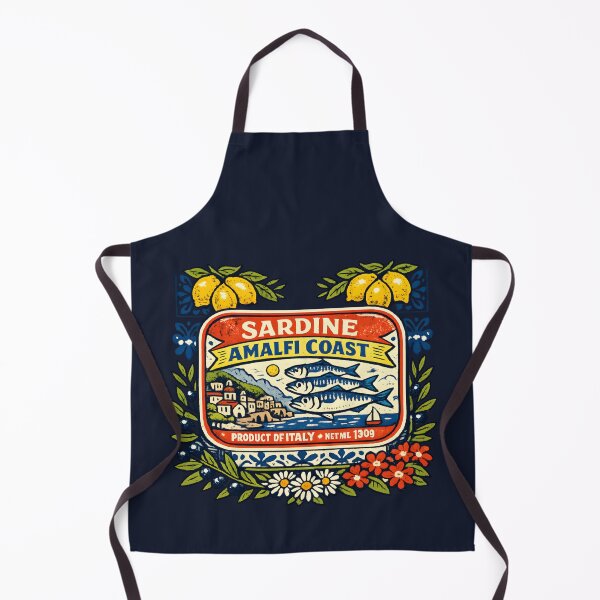 Item preview, Amalfi Coast Sardine Tin Italian Riviera Vintage Souvenir Mediterranean Summer designed and sold by Artycom.