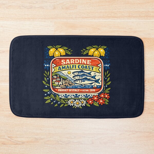 Item preview, Amalfi Coast Sardine Tin Italian Riviera Vintage Souvenir Mediterranean Summer  designed and sold by Artycom.