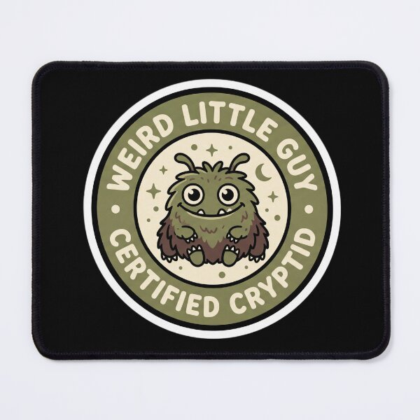 Item preview, Weird Little Guy Cryptid Badge  designed and sold by Oommen Studio .