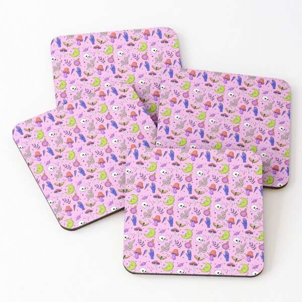 Item preview, Pastel Mystic Forest Seamless Pattern  designed and sold by lydiadesign.