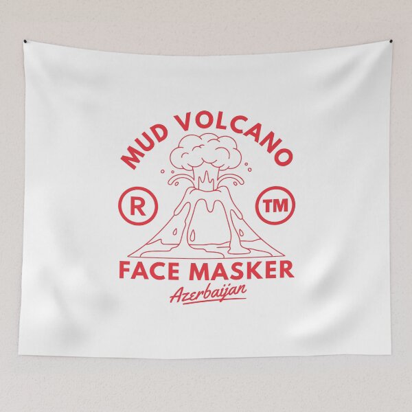 Item preview, Azerbaijan : Mud volcano face masker designed and sold by Peerless-Prime.