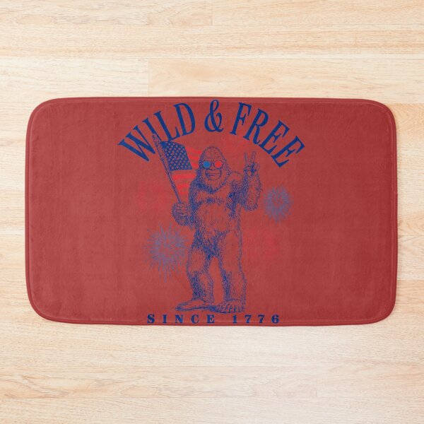 Item preview, Patriotic Bigfoot Wild and Free Since 1776 designed and sold by melodycook.