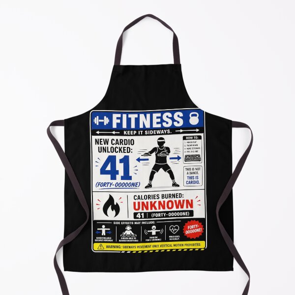 Item preview, 41 (forty-ooooone) SIDEWAYS SOCIETY COLLECTION - FITNESS v0 designed and sold by WheelieGdArt.