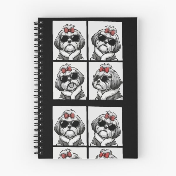 Item preview, Shih Tzu Mood Grid – Cute Dog Vibes Aesthetic designed and sold by PawsAndPallette .