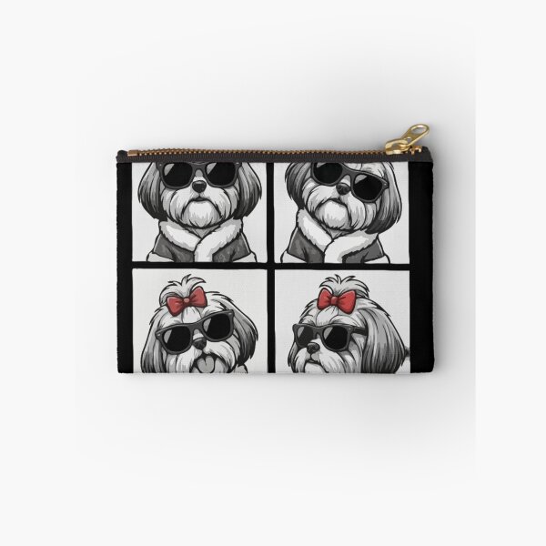 Item preview, Shih Tzu Mood Grid – Cute Dog Vibes Aesthetic designed and sold by PawsAndPallette .