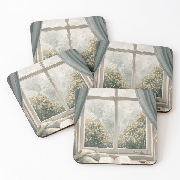 Item preview, Rain Reads Best with Books designed and sold by Deezyned.