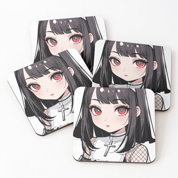 Item preview, Kawaii Gothic Nun Anime Girl | Cute Chibi Art designed and sold by AnimDream .