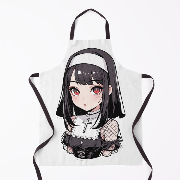 Item preview, Kawaii Gothic Nun Anime Girl | Cute Chibi Art designed and sold by AnimDream .