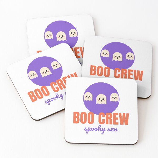 Item preview, Boo Crew Cute Ghosts - Funny Halloween Group Shirt designed and sold by RankShift.