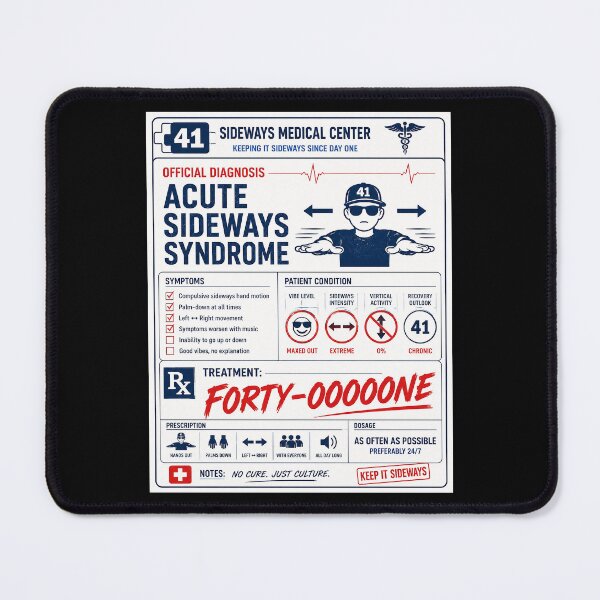 Item preview, 41 (forty-ooooone) SIDEWAYS SOCIETY COLLECTION - MEDICAL - chart designed and sold by WheelieGdArt.