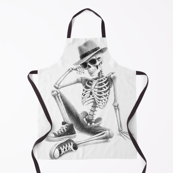 Item preview, Cool Halftone Skeleton Fedora Sunglasses Sneakers designed and sold by xMErCUrY03x.