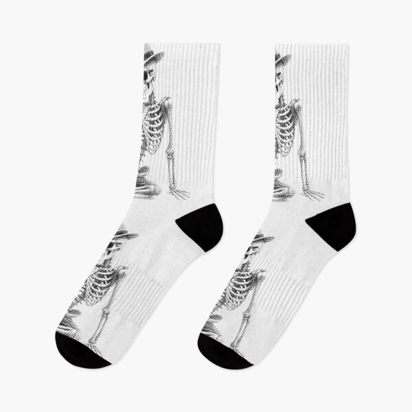 Item preview, Cool Halftone Skeleton Fedora Sunglasses Sneakers designed and sold by xMErCUrY03x.