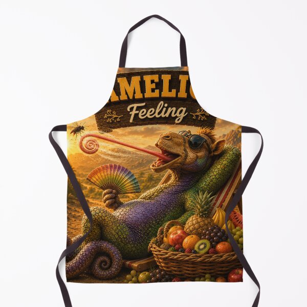 Item preview, Camelion – Camel Chameleon relaxing in a deck chair, a hybrid creature designed and sold by JBXDesigner.
