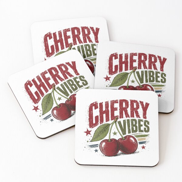 Item preview, Cherry Vibes Sweet Fruit Lover Summer Enthusiast designed and sold by JonesFlora2025.