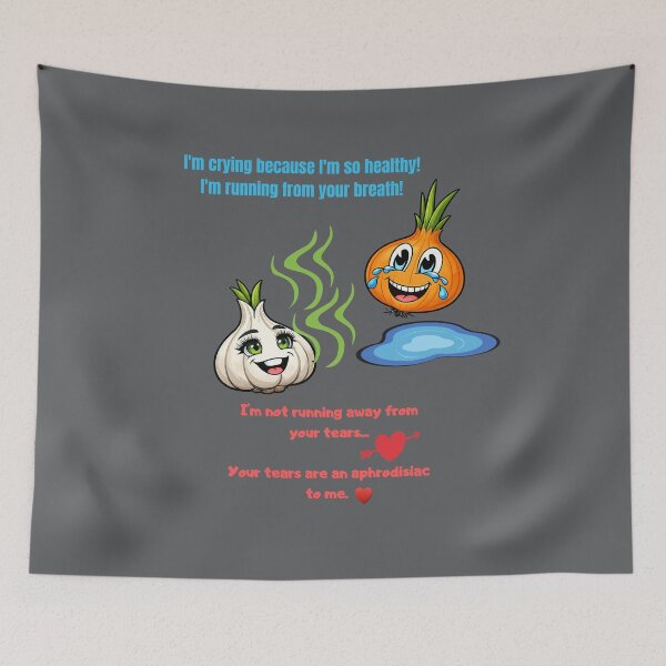 Item preview, Healthy Attraction – Onion & Garlic Opposites Attract designed and sold by Aimetoi.