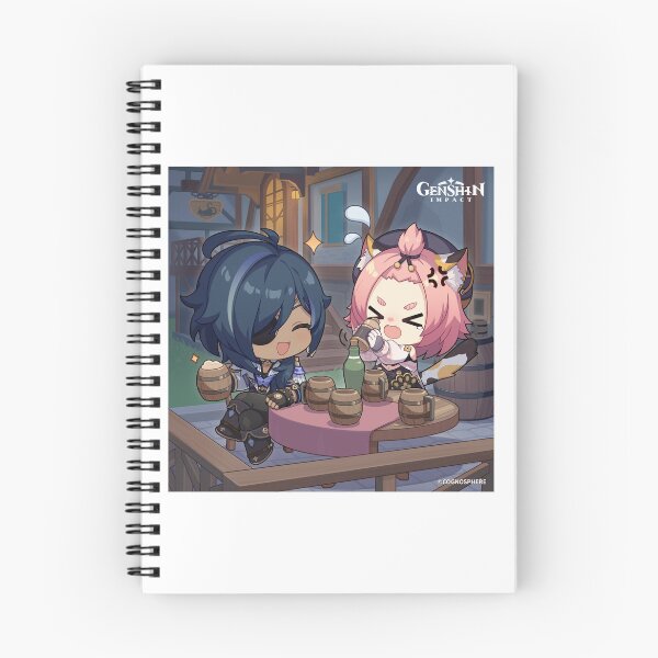 Item preview, Kaeya and Diona designed and sold by Lauwuuh.