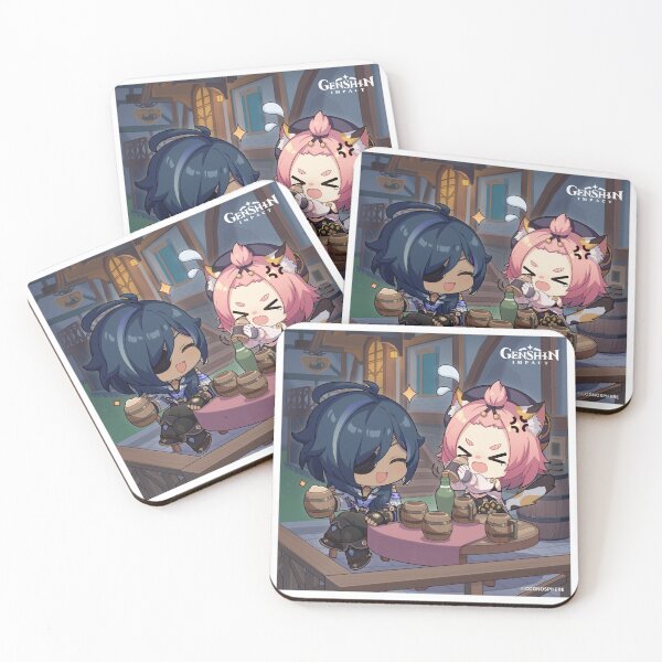 Item preview, Kaeya and Diona designed and sold by Lauwuuh.