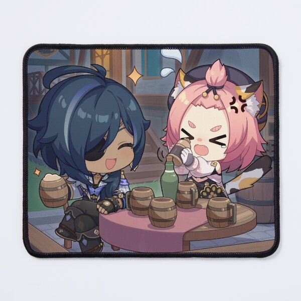 Item preview, Kaeya and Diona designed and sold by Lauwuuh.