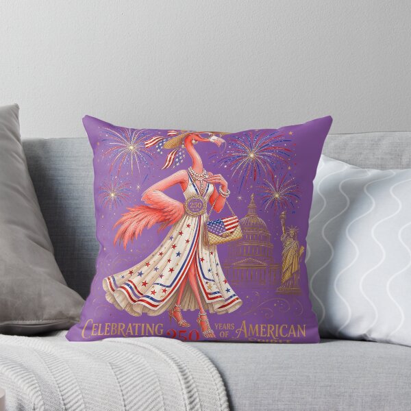 Item preview, Patriotic Flamingo 250 Years Celebrating American Spirit designed and sold by melodycook.