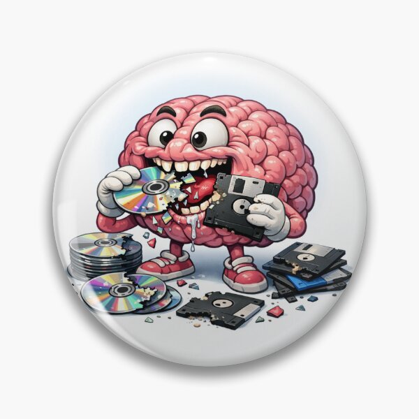 Item preview, The data-consuming brain designed and sold by Nela-&-Lena.