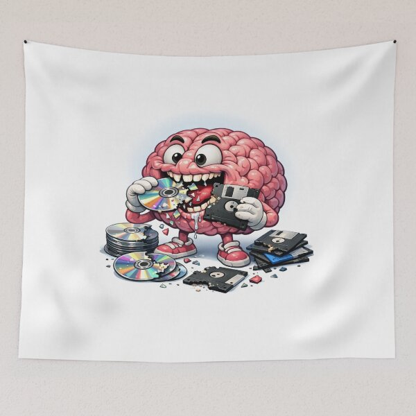 Item preview, The data-consuming brain designed and sold by Nela-&-Lena.