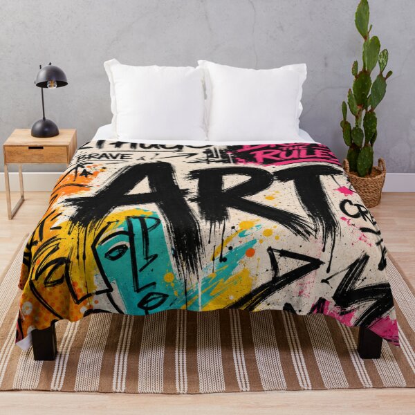 Item preview, Break the Rules Pop Art Graffiti designed and sold by ARTHUGOEP.