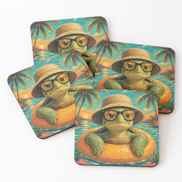 Item preview, Cute Sea Turtle Summer | Summer Vacation Graphic designed and sold by merchxwear.