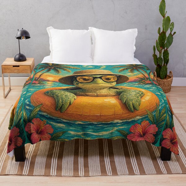 Item preview, Cute Sea Turtle Summer | Summer Vacation Graphic designed and sold by merchxwear.