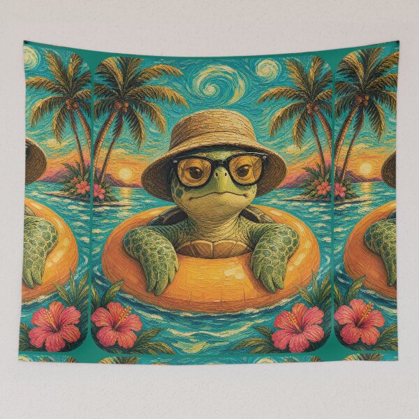 Item preview, Cute Sea Turtle Summer | Summer Vacation Graphic designed and sold by merchxwear.