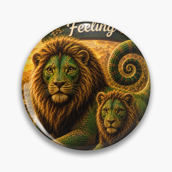 Item preview, Lion Chameleon Fantasy Hybrid Creature designed and sold by JBXDesigner.