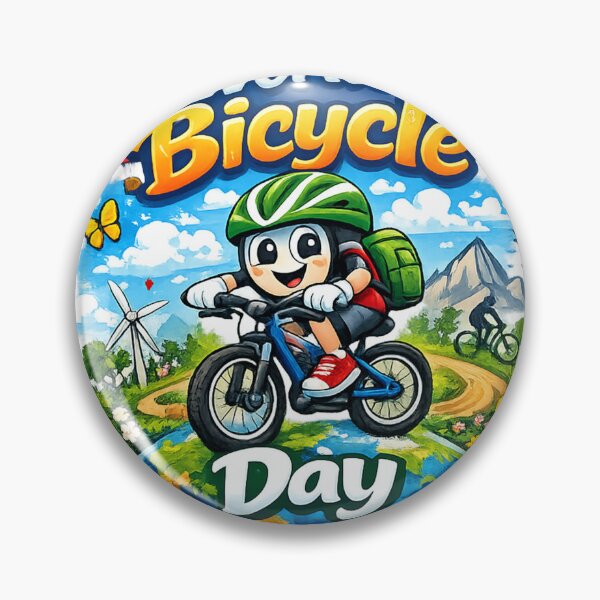 Item preview, World Bicycle Day | Ride for a Better World | Cycling Lover T-Shirt Design designed and sold by GooniSL.