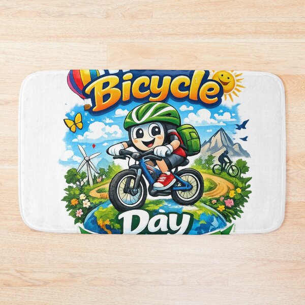 Item preview, World Bicycle Day | Ride for a Better World | Cycling Lover T-Shirt Design designed and sold by GooniSL.