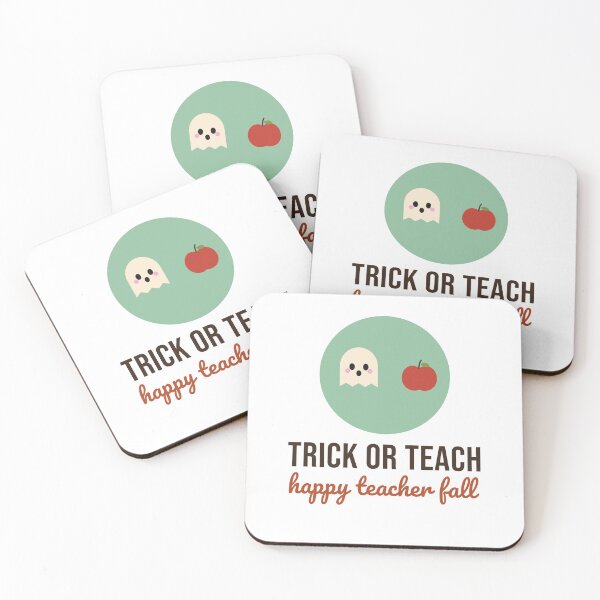 Item preview, Trick or Teach - Funny Halloween Teacher Shirt designed and sold by RankShift.