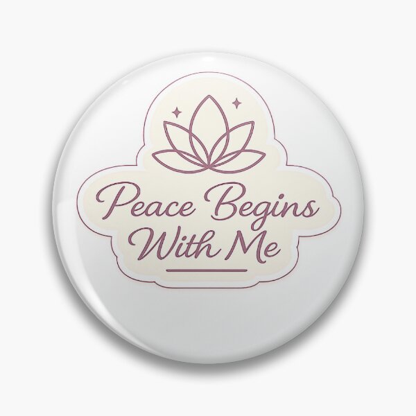 Item preview, Peace Begins With Me designed and sold by InkPixell.