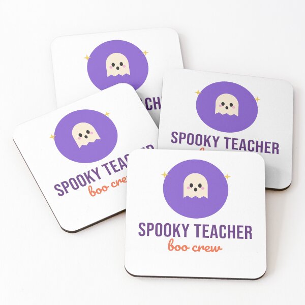 Item preview, Spooky Teacher Ghost - Cute Halloween Teacher Shirt designed and sold by RankShift.