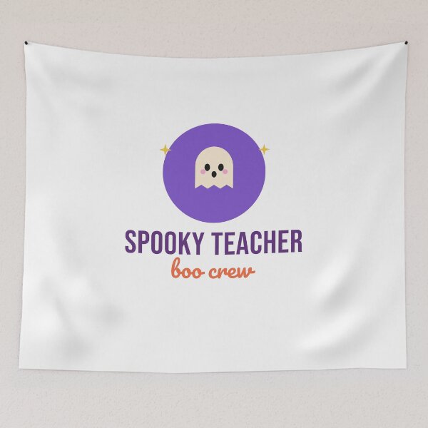 Item preview, Spooky Teacher Ghost - Cute Halloween Teacher Shirt designed and sold by RankShift.