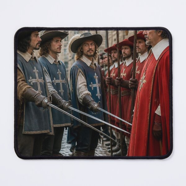 Item preview, Three Musketeers with Cardinal Richelieu and his Guards designed and sold by Bebe5512.